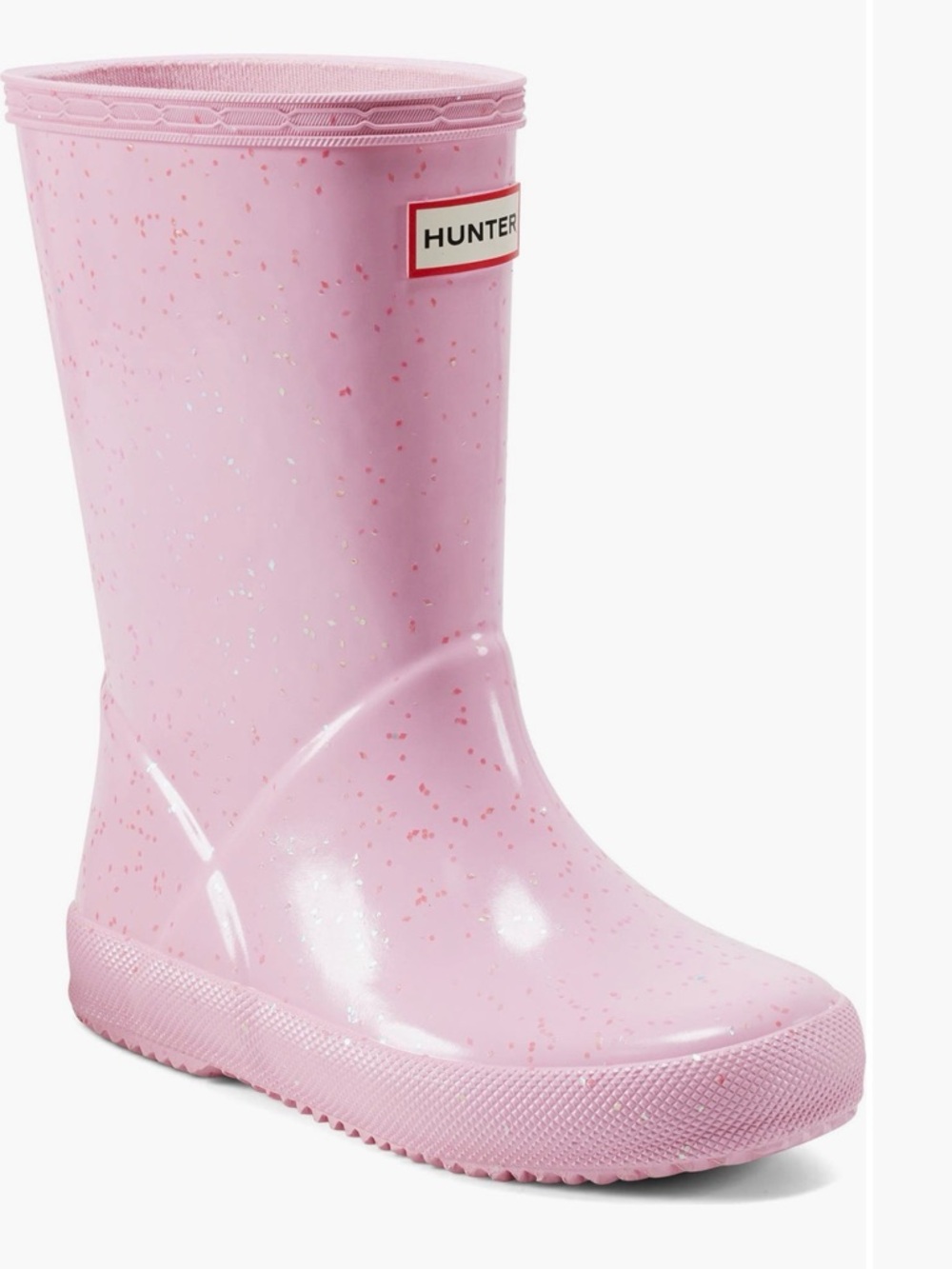 Hunter original class Pink Glitter Rain Boot